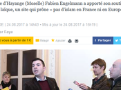 n’est raciste. Mais soutient #RiposteLaïque. Cherchez l’erreur #Engelmann #Hayange