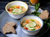 Gaspacho tomates amandes