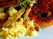 Couscous chou-fleur seitan portugaise