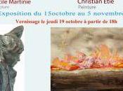 Galerie GAVART exposition Cécile MARTINIE Christian ETIE Octobre Novembre 2017