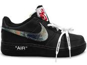 White Nike Force Black