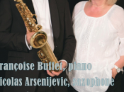 Piano Saxophone Salle Gaveau novembre avec Françoise Buffet Nicolas Arsenijevic