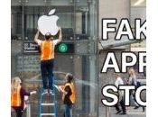 Sortie l’iPhone américains piégés faux Apple Store