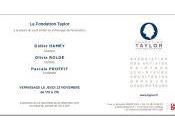 Fondation TAYLOR exposition Didier HAMEY graveur Olivia ROLDE peintre- Pascale PROFFIT sculpteur Novembre Décembre 2017)