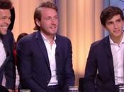 sportifs arrivent roue libre plateaux télé