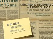 anniversaire Lettres Françaises