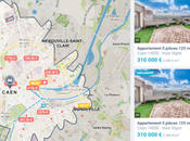 Innovation immobilier Trouver temps transport Normandie avec Bien'ici