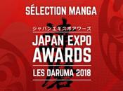 sélections manga Japan Expo Awards 2018 dévoilées