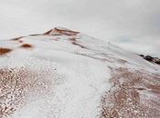 neige tombée Sahara