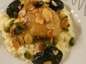 Poulet fruits secs façon tajine
