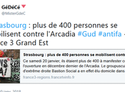 Stop verrues fascistes fRance, fermeture #Arcadia #Strasbourg