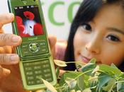 Téléphone Samsung écologique.