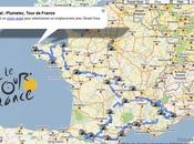Suivez tour France Google Maps