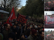 vague fond contre front #Macerata #antifa