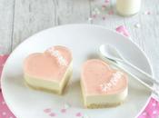 Coeurs gourmands vegans rose litchi