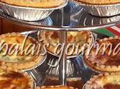 Mini quiches légumes, jambon fromage