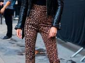 pantalon imprimé léopard