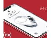 Concept l’iPhone (PRODUCT)RED rouge Martin Hajek
