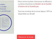 Bulletin Société d’Histoire Guadeloupe ligne