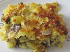 Gratin d'aubergine chèvre