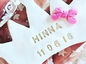 Biscuits Couronne blanc rose