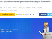 #FN/#RN crie loup… main dans confiture