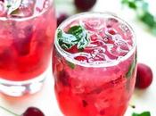 Mojito champagne canneberges avec thermomix