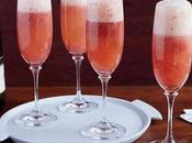 cocktail champagne fraises avec thermomix