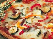 Pizza végétarienne légumes avec thermomix