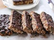 Barres céréales dattes chocolat avec thermomix