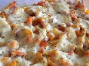 Gratin macaroni Feta courge Butternut