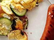 Pommes terre courgettes cheddar cookeo