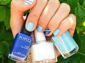 Blue Nail avec Polish Kiss