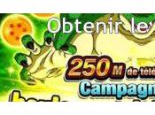 Dragon Ball Dokkan Battle comment obtenir boules cristal Polunga 250M