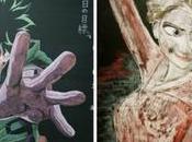 Pour motiver étudiants, enseignant l’idée dessiner personnages dessins animés tableau