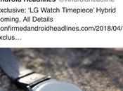 devrait présenter montre connectée même temps thinq.