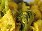 Recette escalope poulet brocolis curry