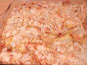 Clafoutis framboises, pommes amandes