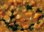 Soupe potimarron lentilles cookeo