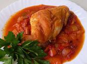 Cuisses lapin poivrons tomates cookeo