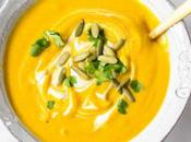 Soupe butternut lait coco curry thermomix