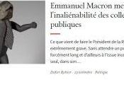 propos restitutions souhaitées Monsieur Macron… travaux Chambord..