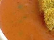 Soupe tomates fraîches basilic thermomix