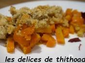 Crumble carottes I-cook'in
