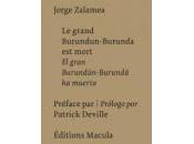 (Note lecture), Jorge Zalamea, grand Burundun-Burunda mort, Muriel