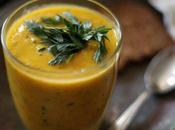 Velouté courgettes carottes thermomix