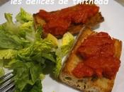 Bruschettas tomate