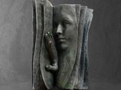 Sculptures livres bronze Paola Grizi