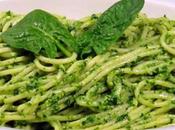 Spaghetti pesto d’épinards thermomix
