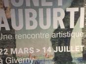 MONET-AUBURTIN rencontre artistique Giverny Mars Juillet 2019
